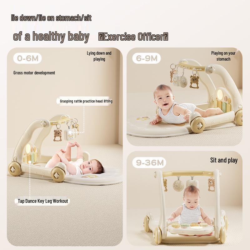 Kick & Play Piano Gym: 2-in-1 Educational Toy for Babies and Toddlers (0-1 Year)