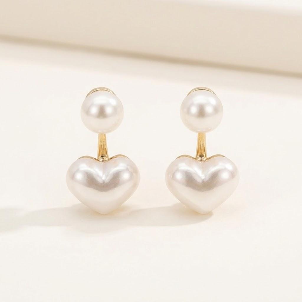 

Simple Pearl Drop Earrings for Women Girls Lightweight Elegant Fashion Jewelry Daily Wear Dangle Earrings for Party Wedding Gift