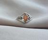 Natural Sunstone 925 Sterling Silver Ring, Gift For Her