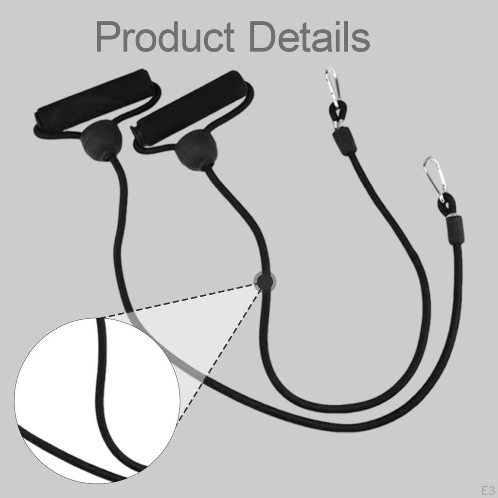 1 Pair Fitness Pull Ropes, Resistance Bands for Steps