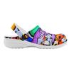 Lightweight EVA Garden Clogs Women Men Color Printed Breathable Slip On Shoes Beach Pool Home Bathroom Sandals Beach Pool Wear