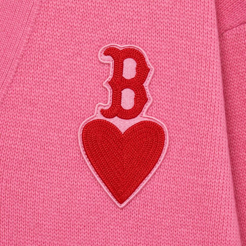 New MLB Knitwear Unisex Pink 3AKCH0234-43PKS