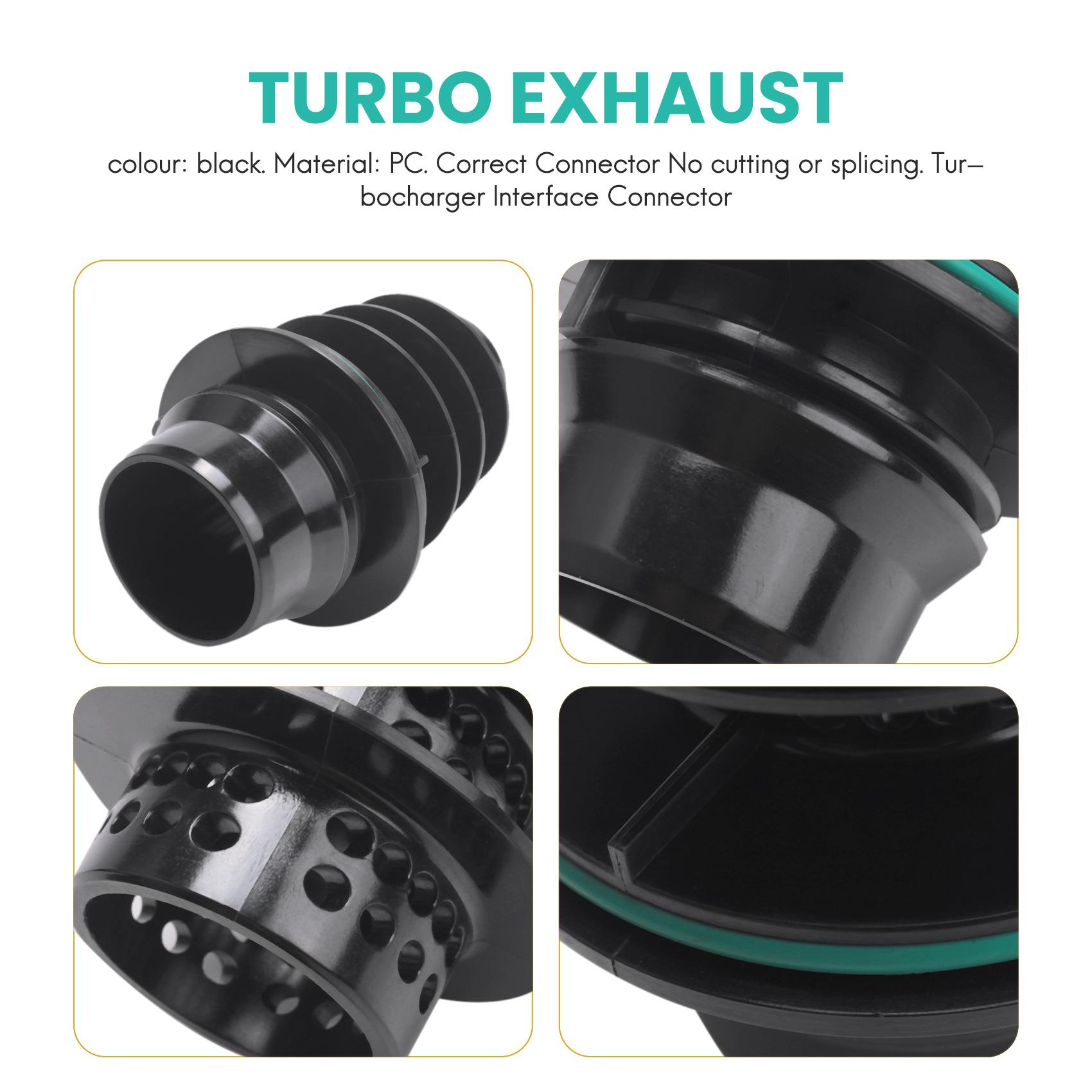 Turbo Muffler Exhaust Manifold Repair Connector For Mercedes Infiniti Turbo M274 чёрный