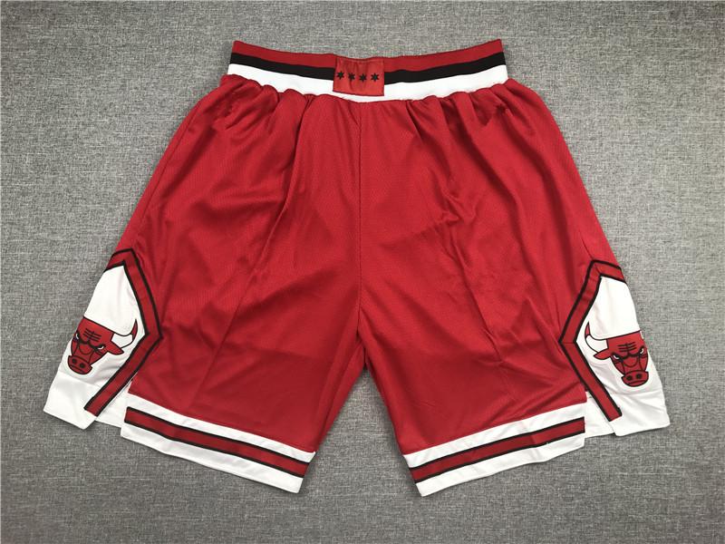 Bulls Basketball Baggy Training Shorts with American Embroidery