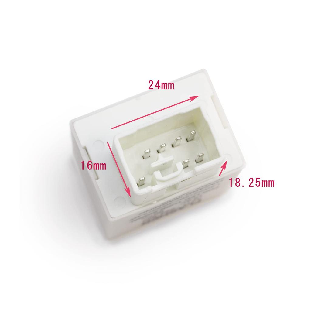 PA LED 7 Pin LED Flasher Relay 3211-224-320 Car Fix Fast Flashing Error Free for Mazda