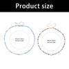 Creative Multicolor Heart Beaded Necklace Adjustable Chain For Women And Girls Casual Wear