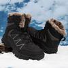 Plus Size 48 Winter Men Boots Russian Style Ankle Boots For Men Snow Boots Waterproof Winter Boots Men Botas Hombre Outdoor Hiking Boots