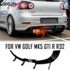 Für VW Golf 5/MK5 GTI R32 2006-2009 Auto modifizierter Heckdiffusor Heckspoiler Hecklippe Heckspoiler Auto modifizierter Stoßfänger hinten