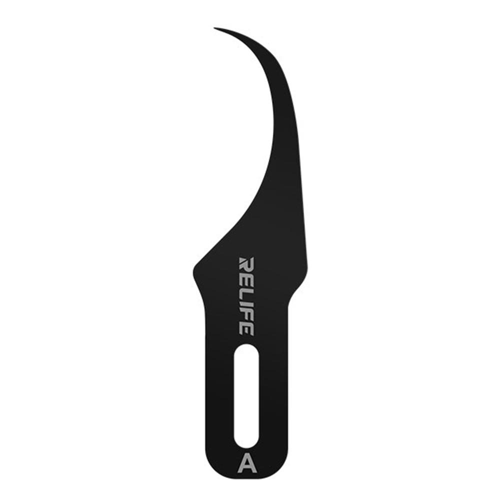 RELIFE TK5 8 In 1 Blade Set Multifunctional Tool for Mobile Motherboard IC/CPU Repair Glue Removal and Precision Prying