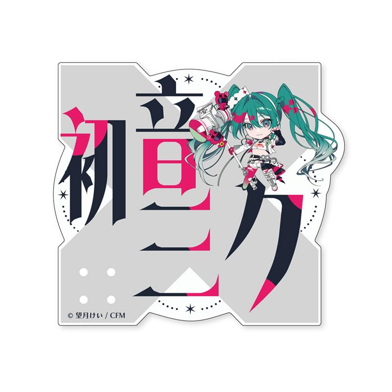 Good Smile Company Racing Miku 2025 Ver. Nendoroid Plus Key Visual 1 Acrylic Badge