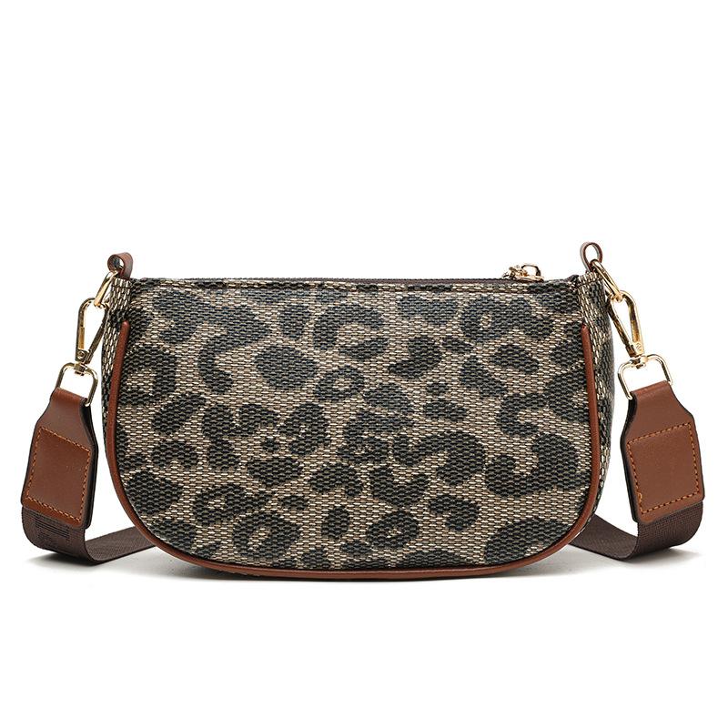 Multicolor Crossbody Purse, Detachable Strap & Zipper Closure, Lightweight for Daily Use, Casual, Office, Parties