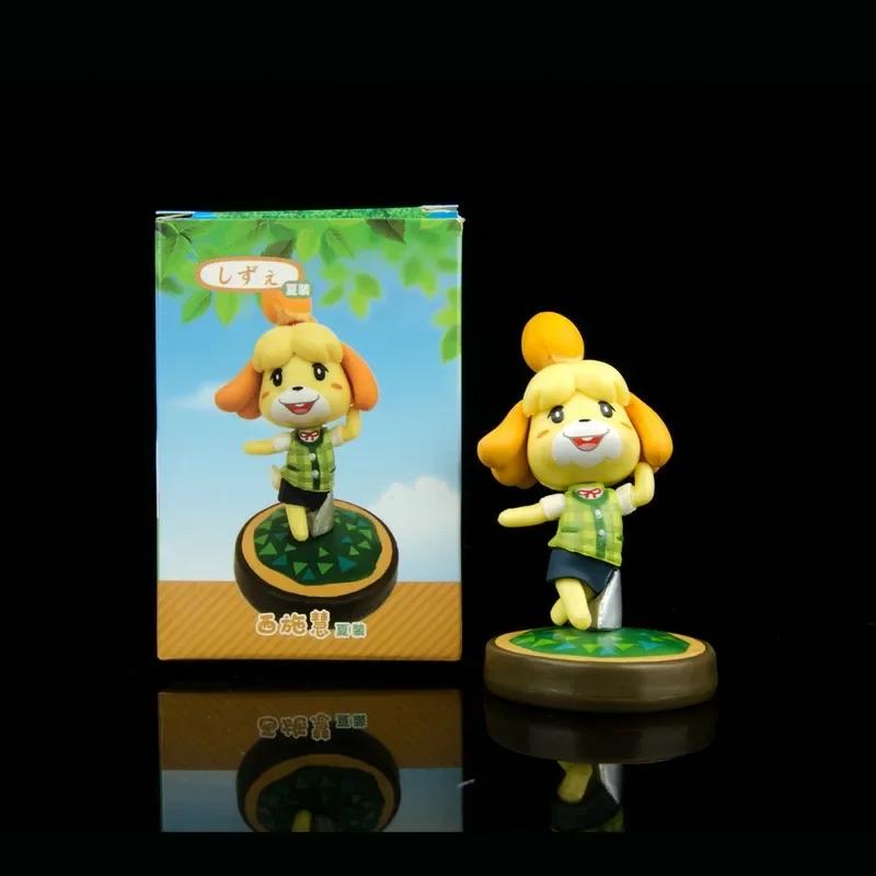 

Animal Crossing Anime Figure Tom Nook Isabelle KK Timmy Tommy Action Model Model Dolls Car Ornament Cake Decoration Kids Toys no box