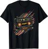 Old School Hip Hop 80s 90s Vintage Mixtape Cassette Shortsleev Unique Tape TShirt Y2k Top Shirts for Smooth Streetwear Tshirt