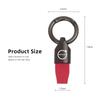Car Key Rings Accessories Suede Auto Emblem Keychain For Volvo ES90 EC40 EX40 EM90 XC90 V90 V60 XC60 V40 S80 S60 S90 C40 XC40 V7