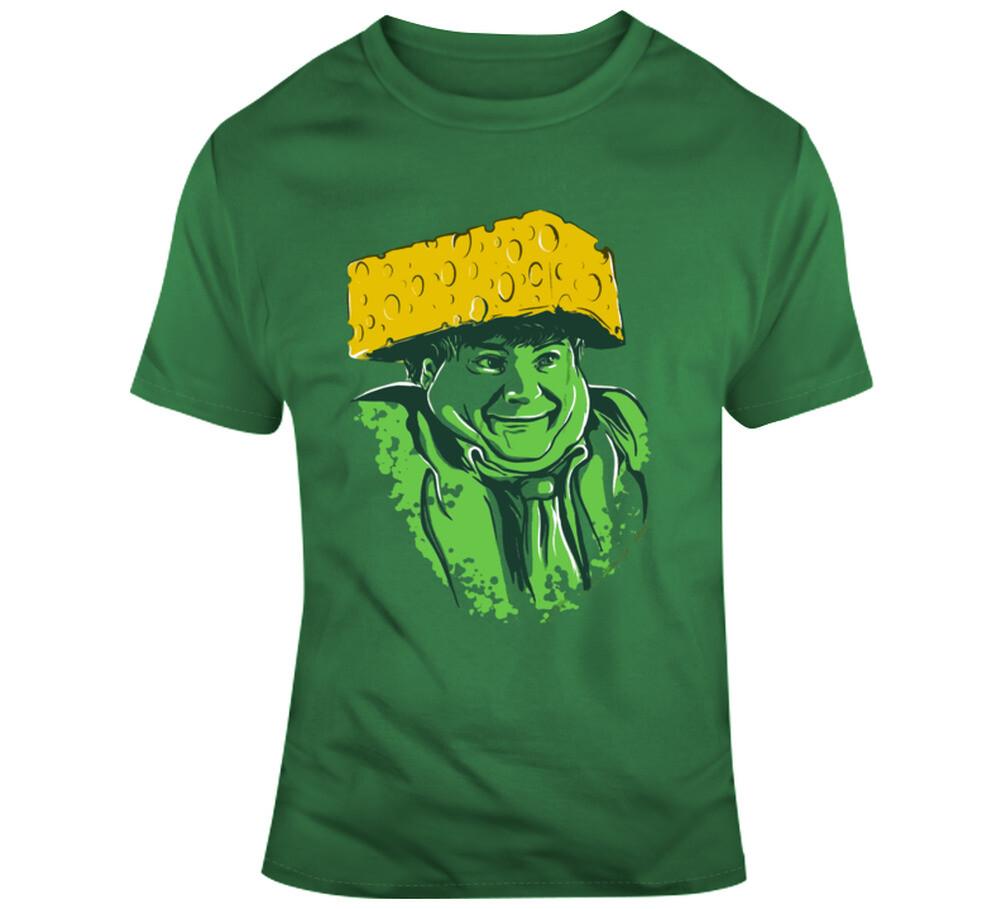 

Chris Farley Cheesehead Green Bay Football Funny T Shirt Mens Womens Tees Top S