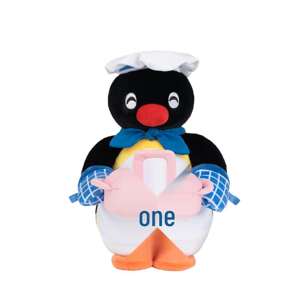 Originální přívěsek panenky Pingu - Roztomilý plyšový přívěsek Pinga na batoh