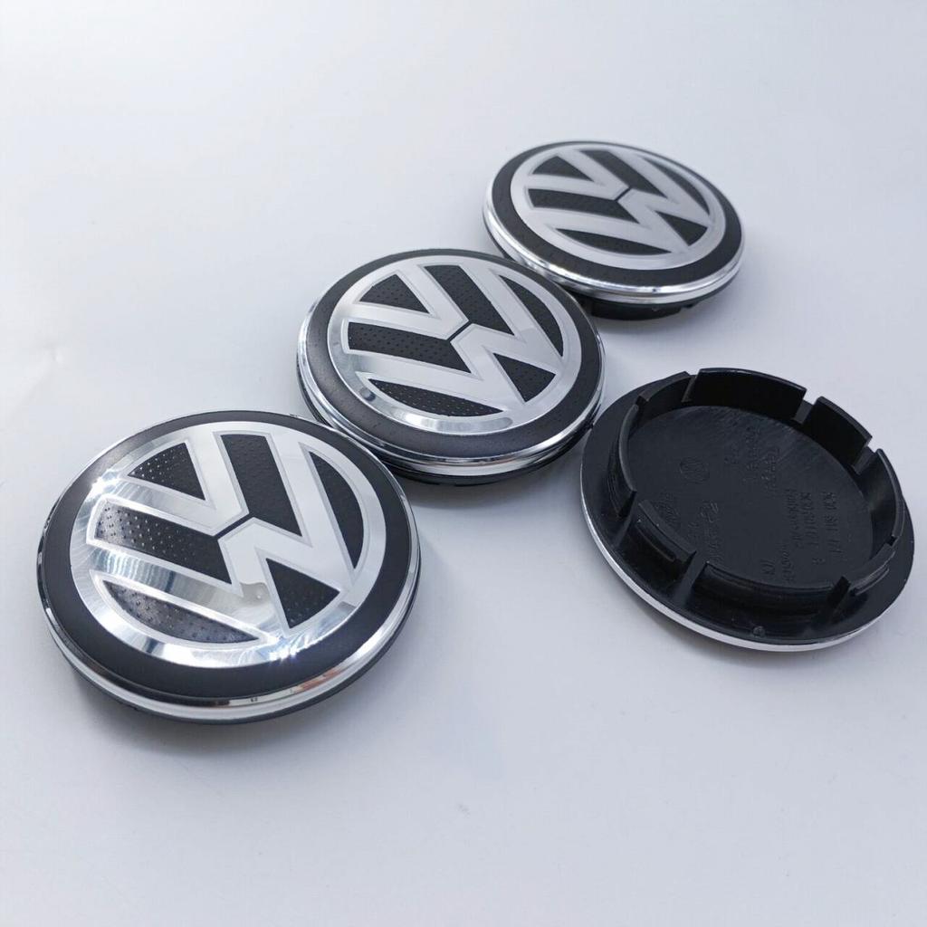 For VOLKSWAGEN VW 40Pcs for Volkswagen 56mm 65mm 70mm wheel cover Golf 4 5 6 7 Polo Wheel Center Hub CapsPassat B5 B6 B7 Touran
