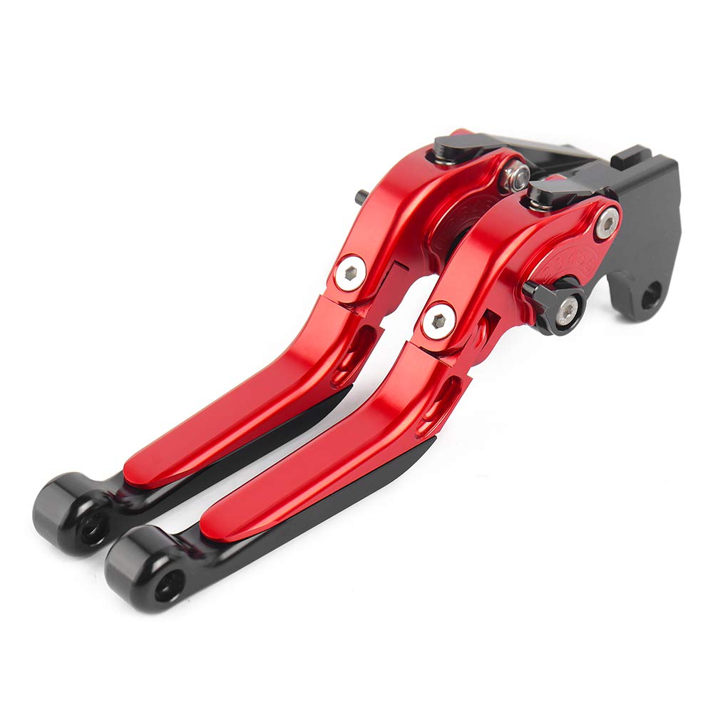 6 Adjustable Aluminum Brake Clutch Lever Set Suzuki GSX250R 250 V-Strom DL650 / V-STROM/XT
