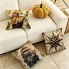Vintage PPirate SShip Square DoubleSided Printed Pillow Case Bedroom Bedside Pillow Sofa Cushion Cover Gift