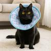 Adjustable Cat Cone Collar Cartoon Anti Licking Collar Pet Protection Collar  Wound Recovery