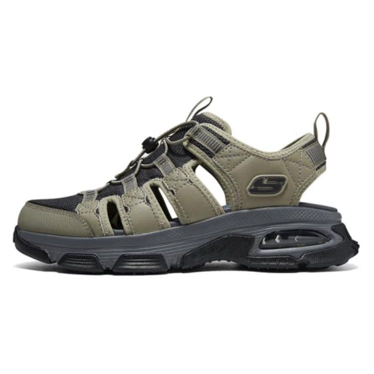 Skechers Comfortable Fashion Sandals Beach Men sandals Brown 237594-TAN 43