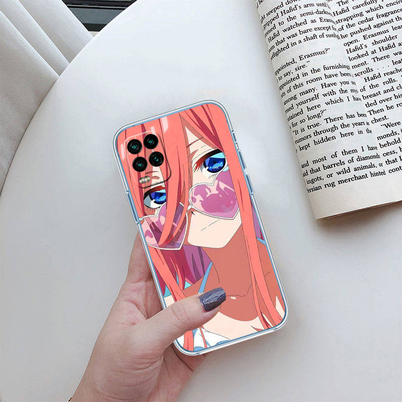 IR19 Miku Nino Itsuki Nakano Case for Motorola E22S E7 G6 G7 G8 G9 Plus Power Play G10 G20 G04 E30 E40 E22 E20 E13 E15 G22 G23 G05 G75 G35 G55