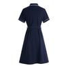 Navigare Women's Polo Collar Midi Dress
