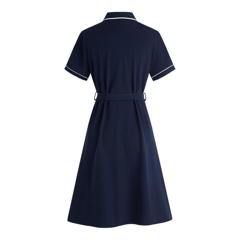 Navigare Women's Polo Collar Midi Dress