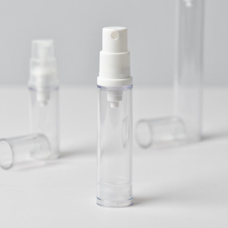 Duckbill Vacuum Bottle Set: 5ml, 10ml, 15ml - Lotion, Spray, Fine Mist, Sunscreen, Toner, Moisture Pack.