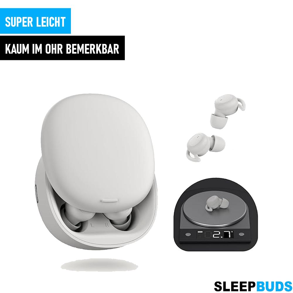 SLEEPBUDS Bluetooth Schlafkopfhörer Sleep Earbuds Geräuschblockierung