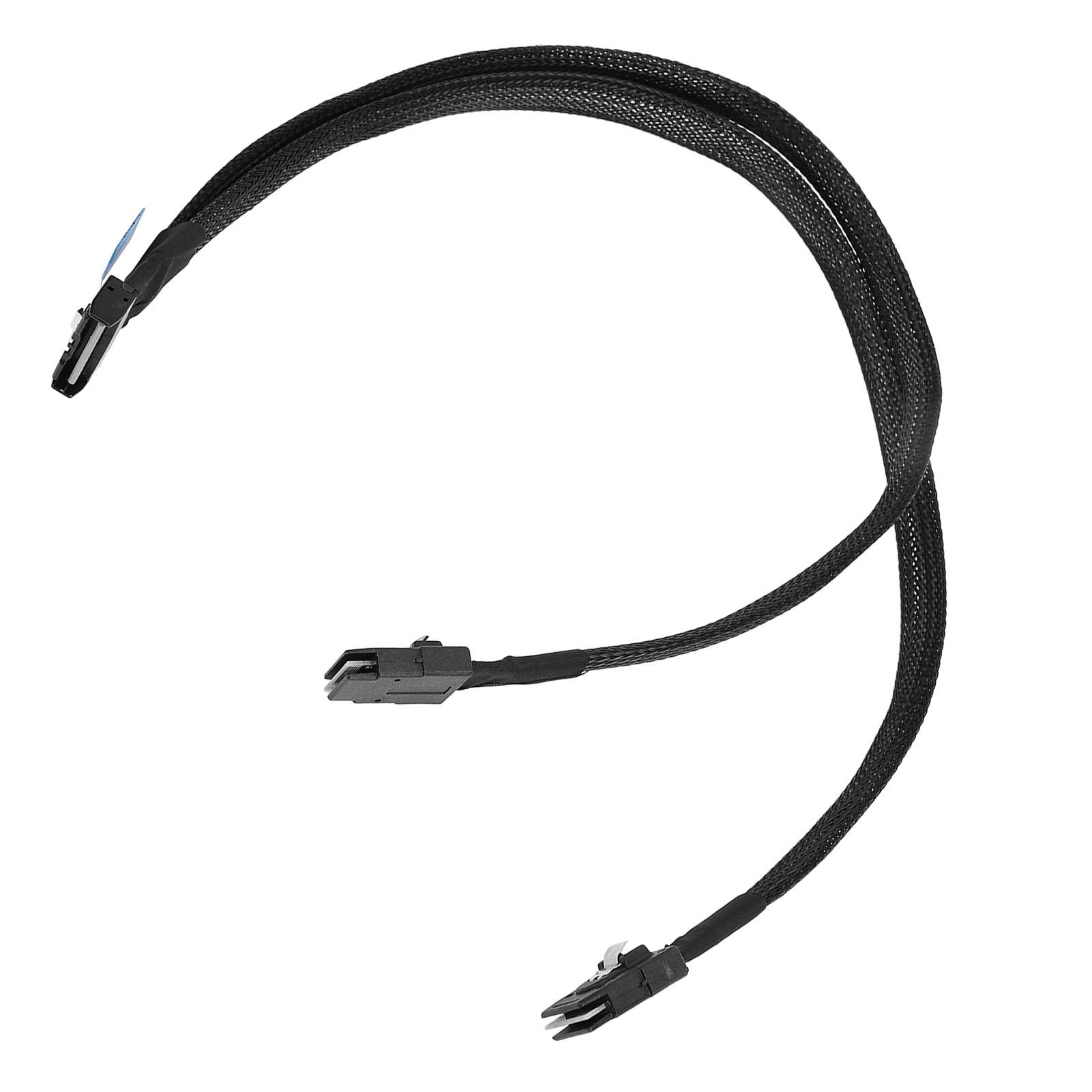 

Кабель MCIO 8i to 2xSFF‑8087 PCIe 5.0 32 ГТ, высокоскоростной кабель-адаптер передачи данных для сервера