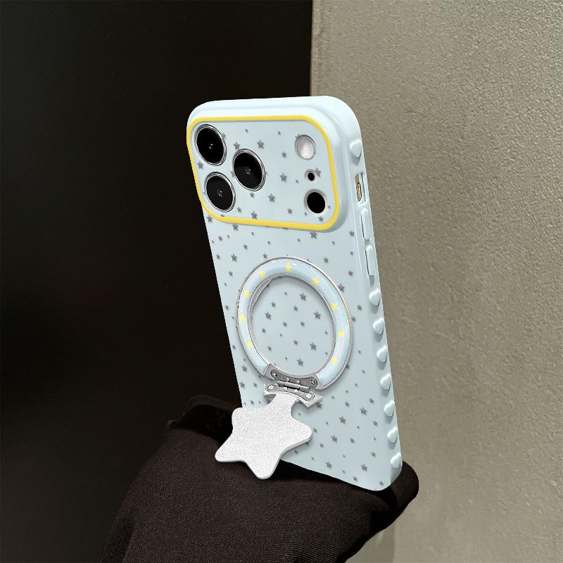 Full screen star bracelet is suitable for Apple 11promax mobile phone case iphone11 Korea 11 folding bracket 11 women