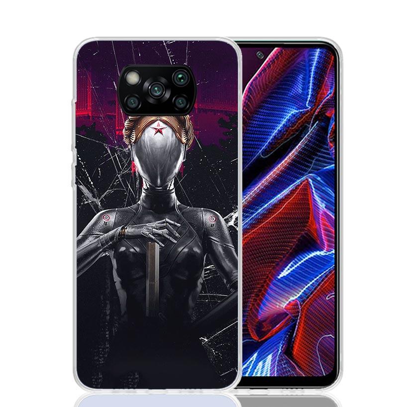Atomic Heart Phone Case For Xiaomi Poco X7 X6 X5 Pro F7 Ultra Redmi 15C 15 13 13C 12 12C 10 10A 10C 9 9A 9C 9T Cover Poco X7 X6
