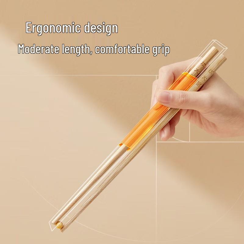 Chui Da Huang Natural Bamboo Chopsticks