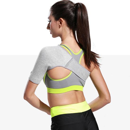 Adjustable Sports Shoulder Brace Breathable Injury Recovery Rotator Cuff Shoulder Support Pain Relief Men Women Shoulder Compression Strap