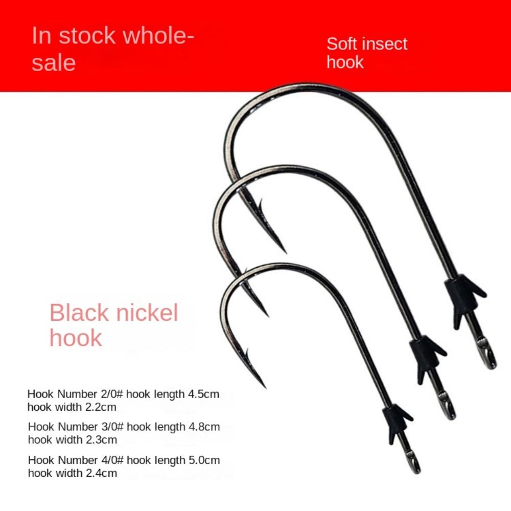 Neko Rig Dual-barbed Bait Holder Carbon Steel Baitholder HOT Wacky Worm Hook