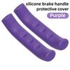 1 Pair Anti Slip Bike Brake Handle Grip Silicone Bicycle Handle Protector  Handle Protection