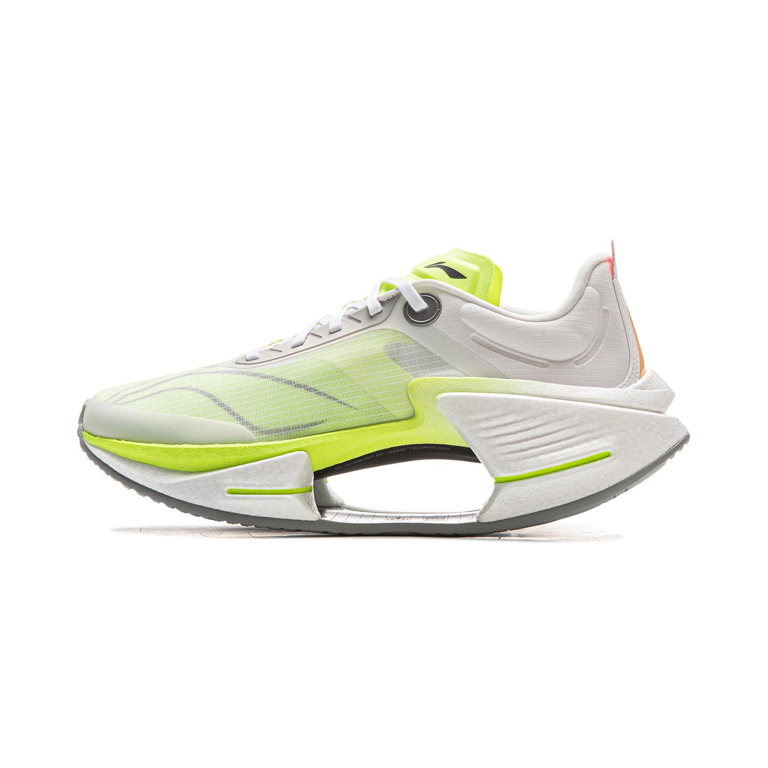 

Li Ning Absolute Shadow 3 Основные технологии Профессиональные тренировочные кроссовки для скорости Унисекс Кроссовки Белый Желтый Зеленый ARRV003-24 43