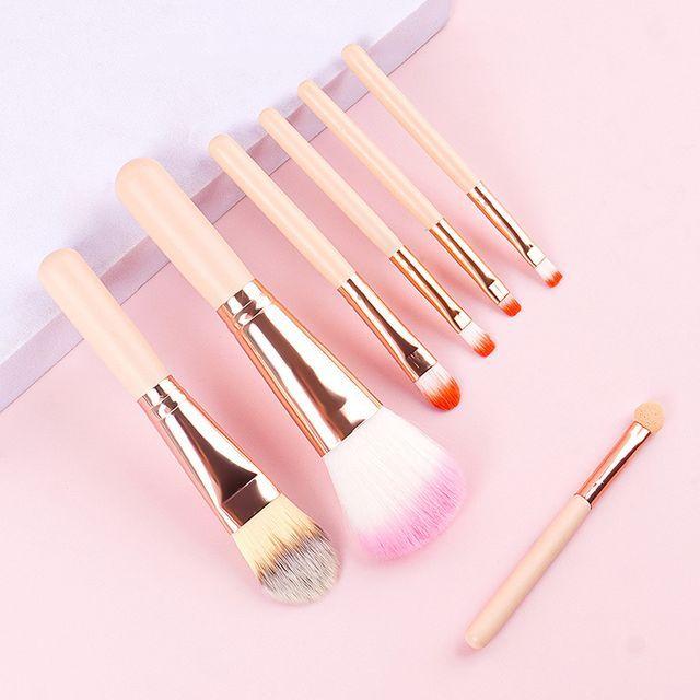 

REGENBOOG - Set of 7: Makeup Brush Set of 7 - Almond