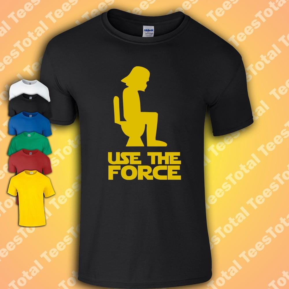 

Use The Force T-Shirt | Funny | Sci Fi | Geek T-Shirt M