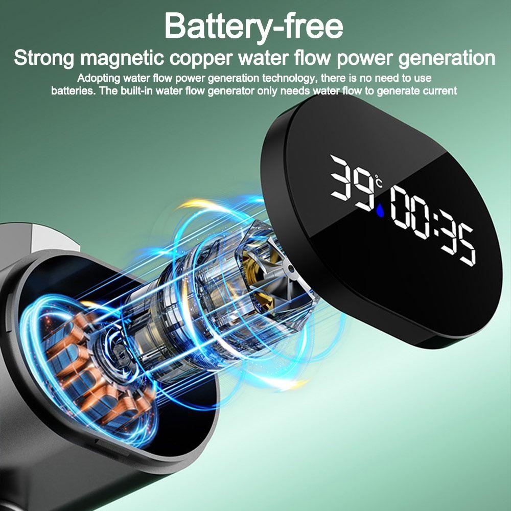 Accurate Faucet Water Temperature Gauge Waterproof Led Display 0~99 Temperature Measurement Meter Shower Water Thermometers