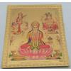 5X FOTO Laxmi Ganesh Saraswati ZLATÉ 4 NA UCTIEVANIE BOHA BOHATSTVA, BOHYNKY & ŠTÚDIA 9X6 CM JL184616538593