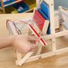 Wooden Multi-Craft Weaving Loom Mini Spinning Knitting Machine Diy Hand Loom Weaving Machine Handmade Crafting Fun For Adults