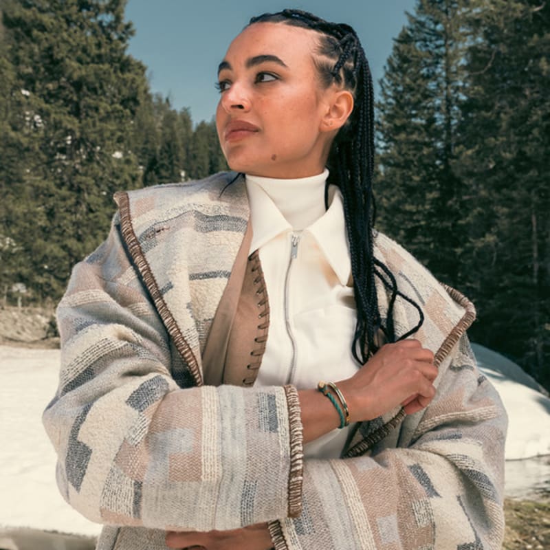 PIG & HEN (Women's) Easy Ed Bracelet - Patina Green X Gold