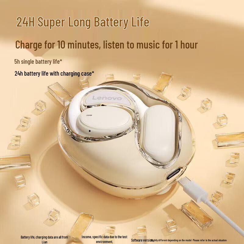 Lenovo TA300 Open-Ear Sport Bluetooth Earbuds