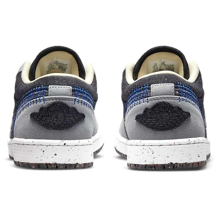 New JORDAN 1 Low Se Crater Black Grey DM4657-001