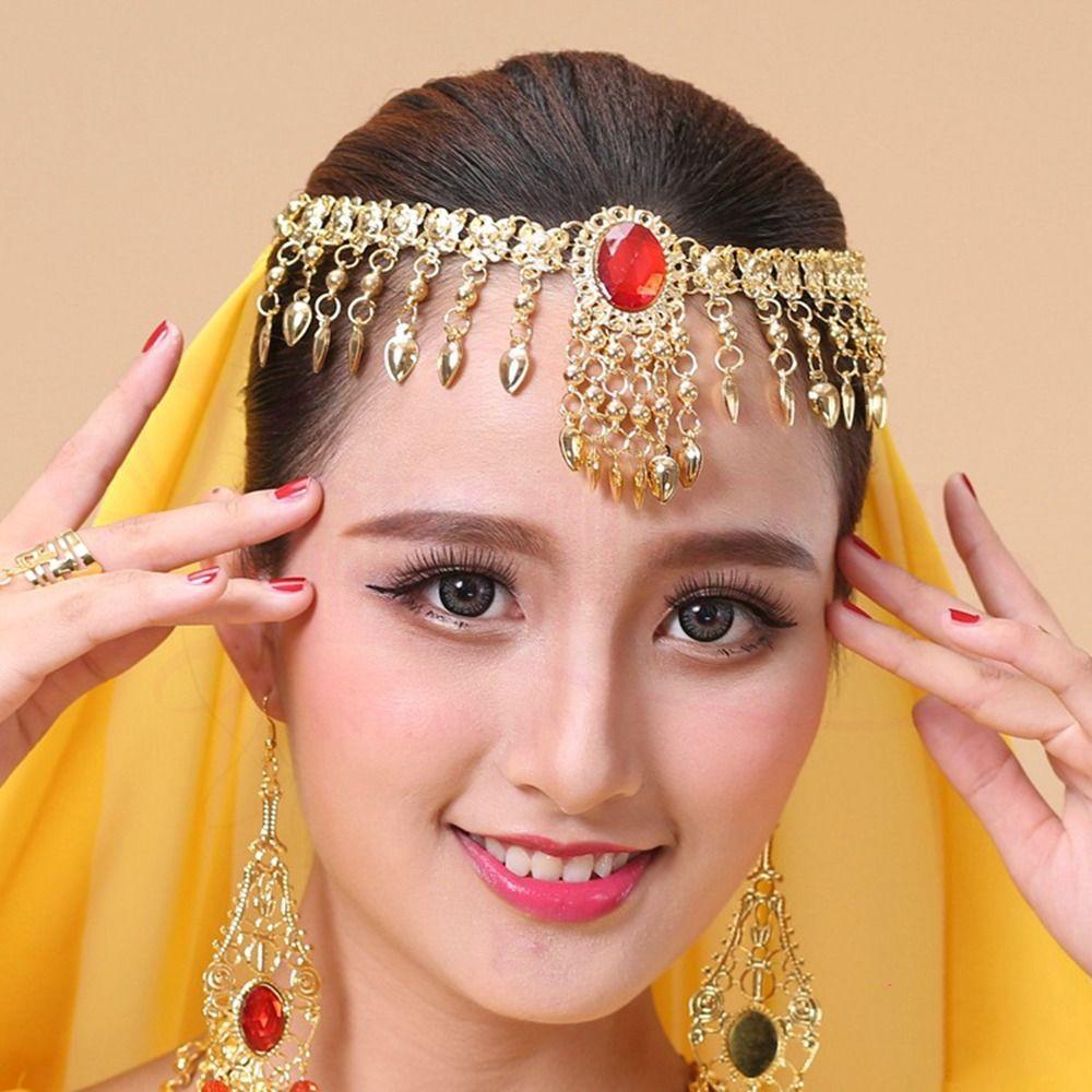 Bead Head Chain Performance Accessories Belly Dance Costumes Head Accessories  Hairband