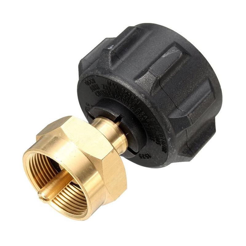 PDTO QCC1 Valvola di regolazione Adattatore di ricarica propano Accoppiatore serbatoio bombola gas LP da 1 libbra acquista in modo economico - spedizione gratuita, recensioni reali con foto