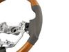 Gun Grip Steering Wheel Brown for Toyota Every Wagon DA17W TRISTAR'S (Eucalyptus Woodgrain)
