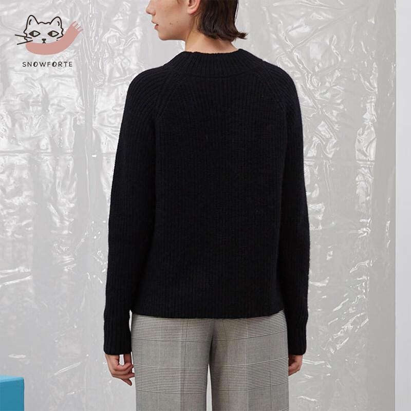 Sinuofude Women's Autumn/Winter Turtleneck Wool Blend Knit Sweater S+233